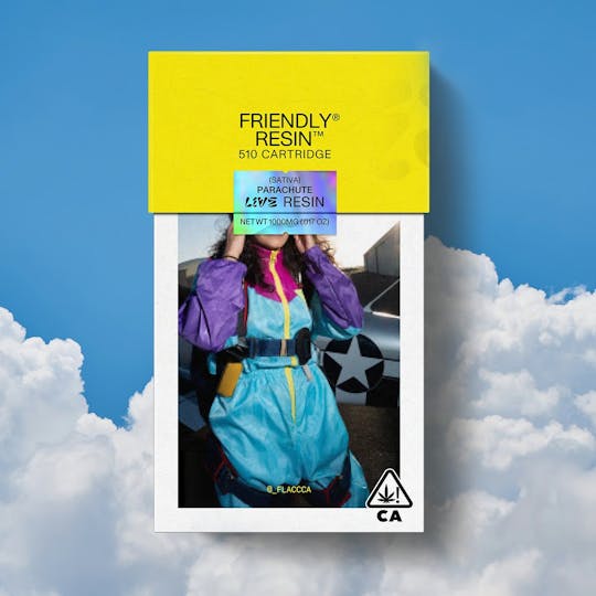 Friendly Brand - Parachute 1g Live Resin Cartridge - 1
