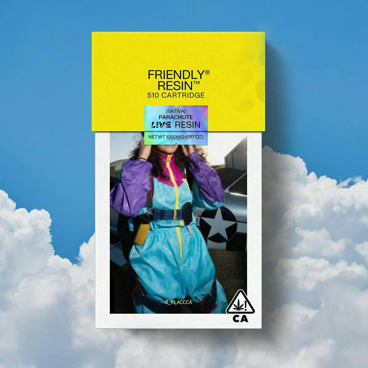 Friendly Brand - Friendly Brand | Parachute | Live Resin Cartridge | 1g - 1