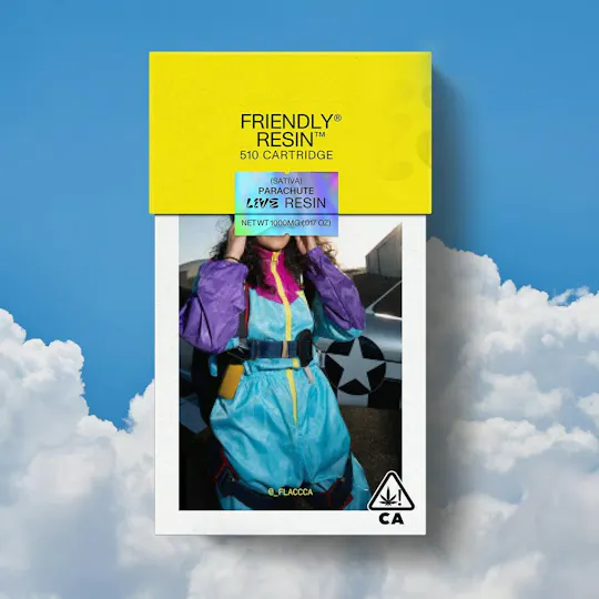 Friendly Brand - Friendly Brand | Parachute | Live Resin Cartridge | 1g - 1