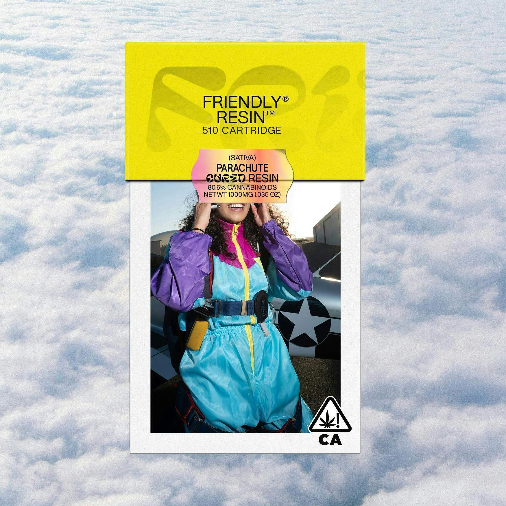 Friendly Brand - Friendly Brand | Parachute | Cured Resin Cartridge | 1g - 1