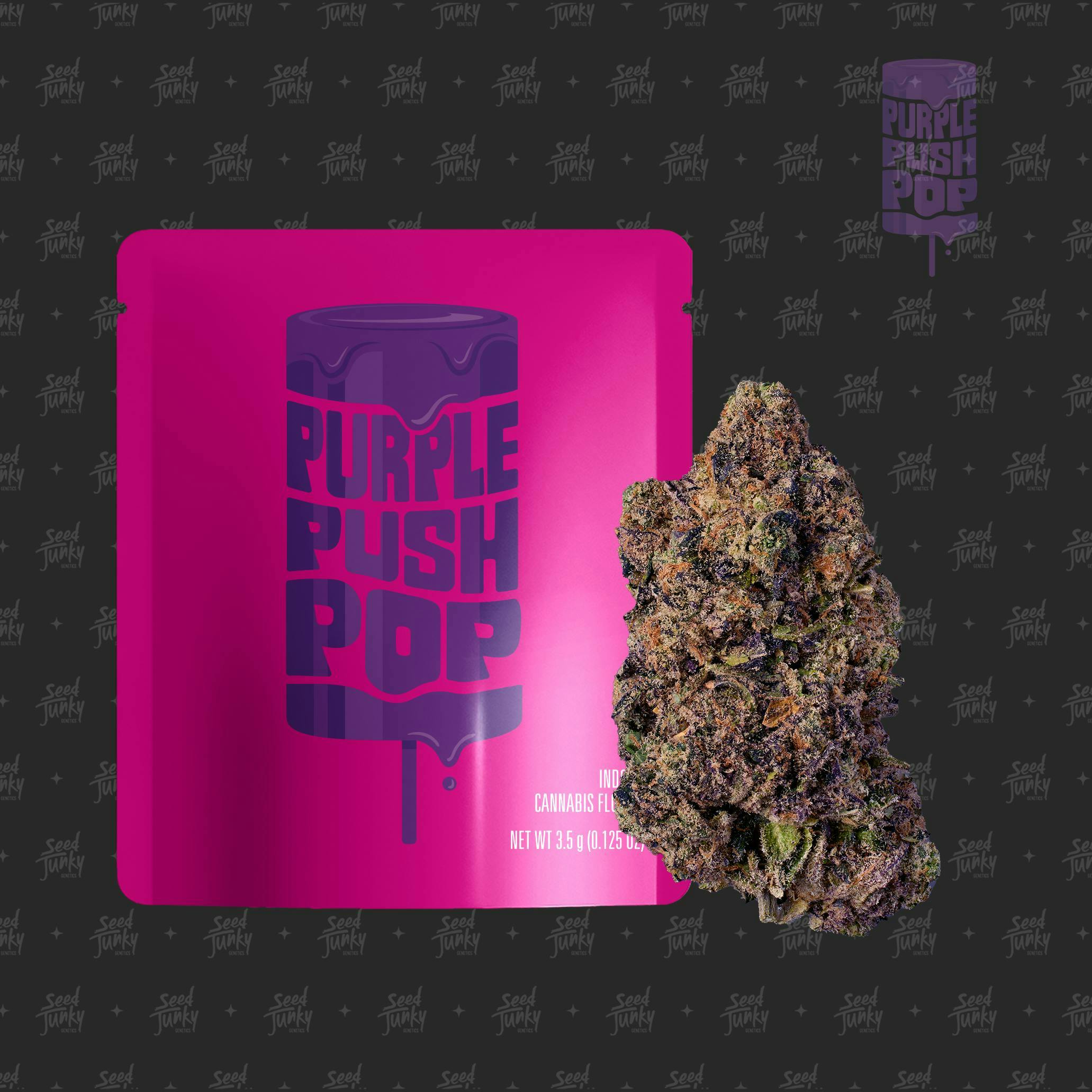 Seed Junky - Seed Junky | Purple Push Pop | Smalls | 3.5g - 1