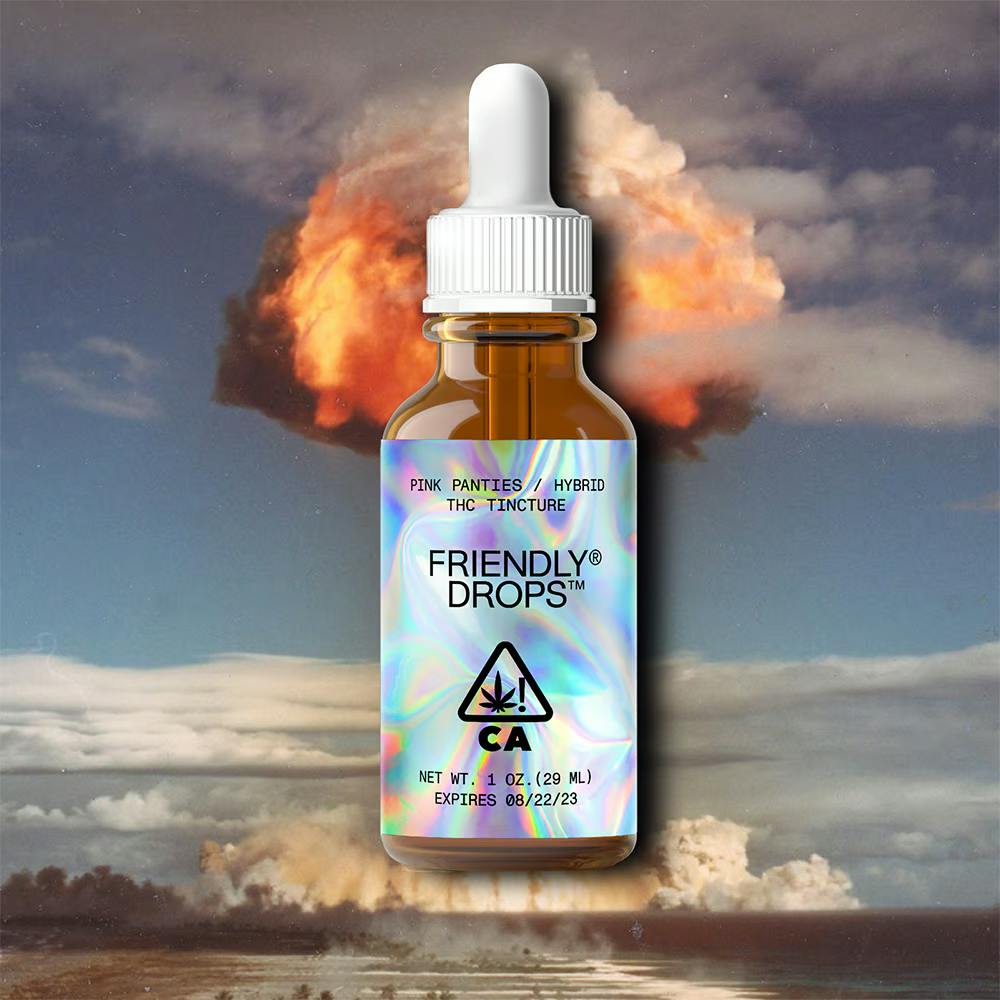 Friendly Brand - Pink Panties [1oz] (1000mg) Friendly Drops - 1