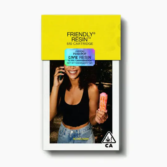 Friendly Brand - Friendly Brand | Pop rocks | Live Resin Cartridge | 1g - 1