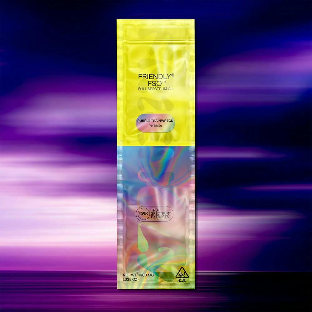 Friendly Brand - Friendly Brand | FSO Applicator | Purple Trainwreck | Extract Oils | 1g - 1