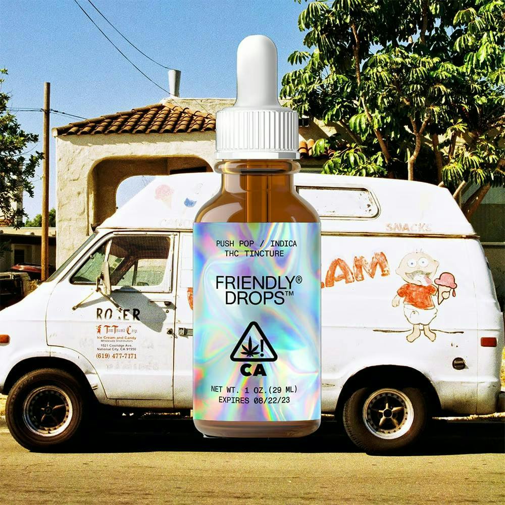 Friendly Brand - Friendly Brand | Friendly Drops | Push Pop | Tinctures | 1000mg | 30ml - 1
