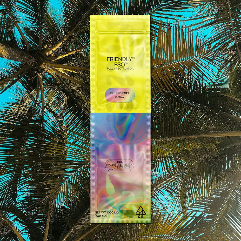 Friendly Brand - Friendly Brand | FSO Applicator | Sour Diesel | Extract Oils | 1g - 1