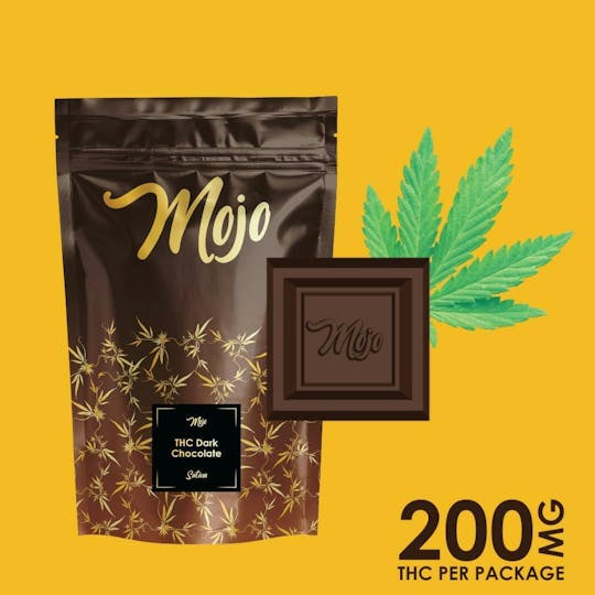 Mojo Chocolates - Mojo Chocolates - Dark Chocolate Bites (Sativa) - 200mg - 1