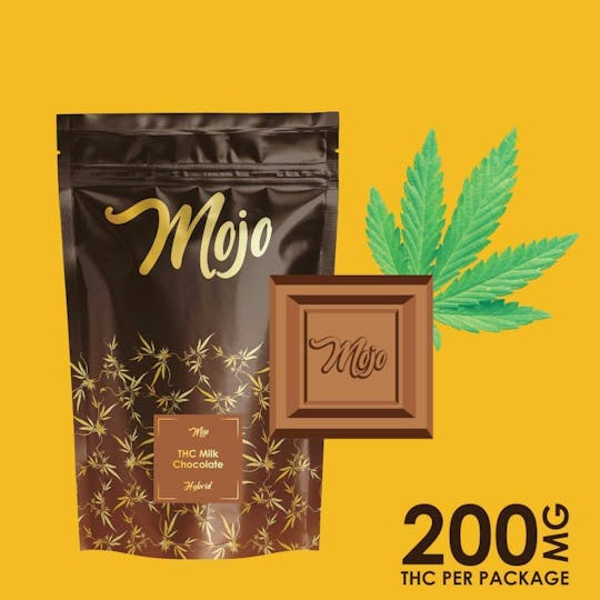 Mojo Chocolates - Mojo Chocolates - Milk Chocolate Bites (Sativa) - 200mg - 1