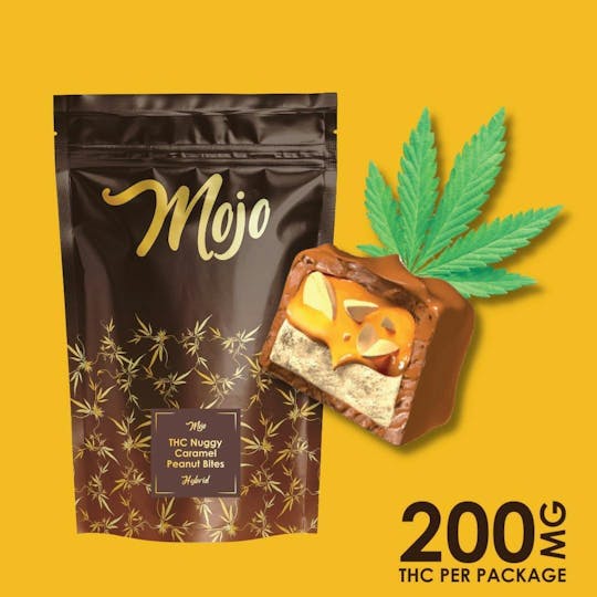 Mojo Chocolates - Mojo Chocolates - Nuggy Caramel Bites (Hybrid) - 200mg - 1