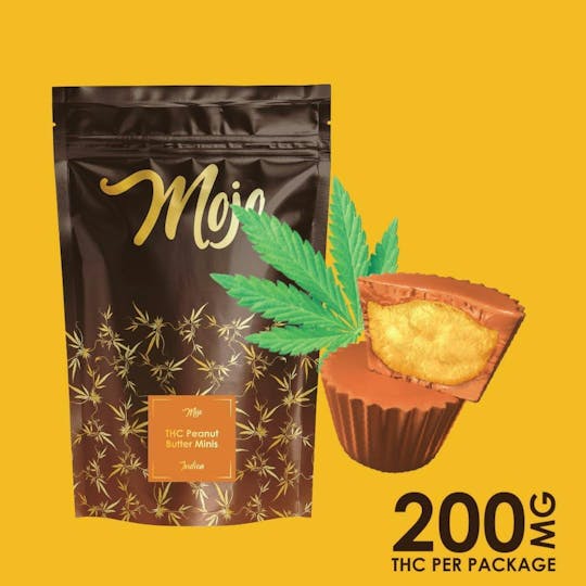 Mojo Chocolates - Mojo Chocolates - Peanut Butter Minis (Indica) - 200mg - 1