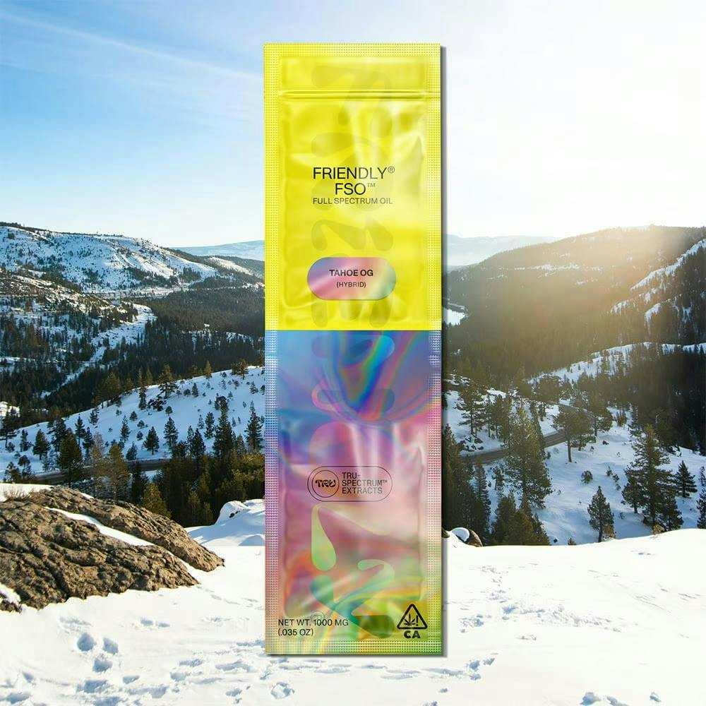 Friendly Brand - Friendly Brand | FSO Applicator | Tahoe OG | Extract Oils | 1g - 1