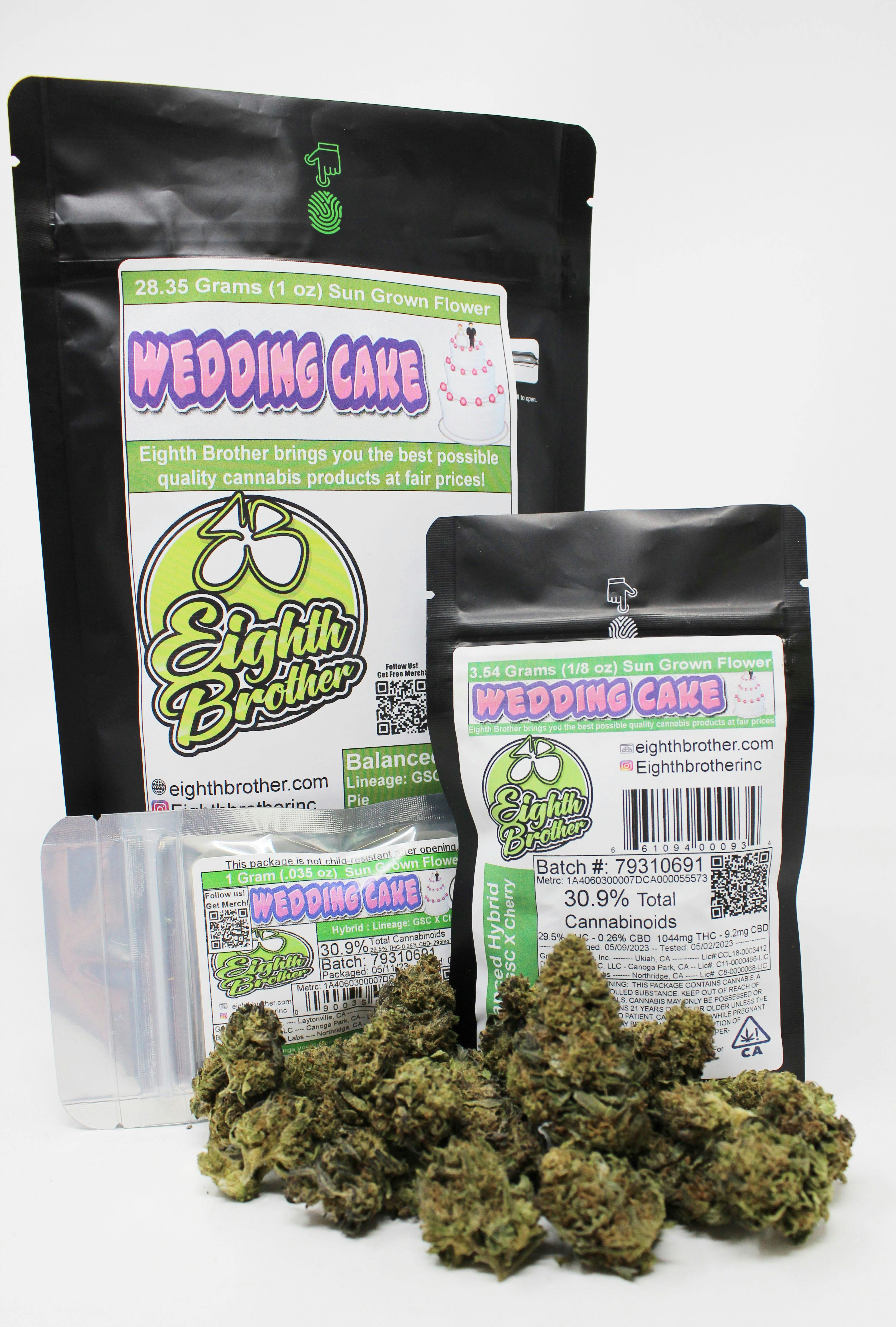 Eighth Brother - Wedding Cake (3.54g - 1/8 oz) - 1