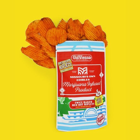 Vivid - Missouri's Own Edibles- Twice Baked Red Hot Riplets - 1