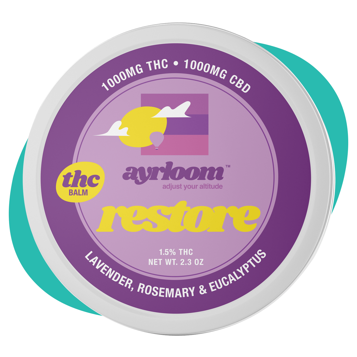 ayrloom - ayrloom | Restore 1:1 Topical | 1000MG THC : 1000MG CBD - 1