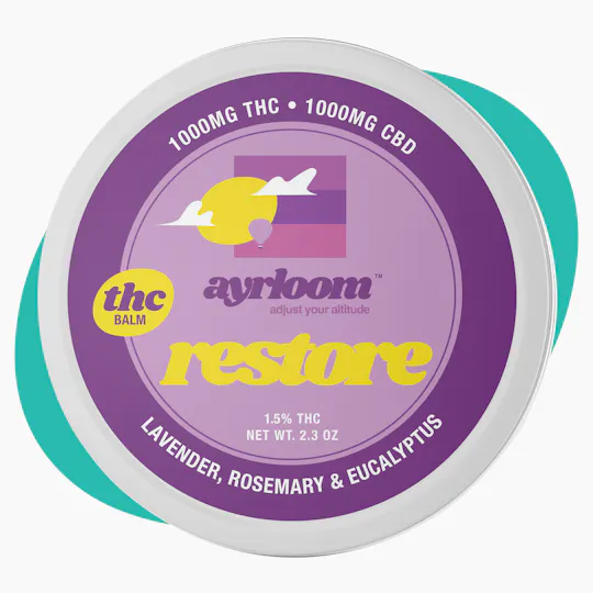 ayrloom - ayrloom | Restore 1:1 Topical | 1000MG THC : 1000MG CBD - 1