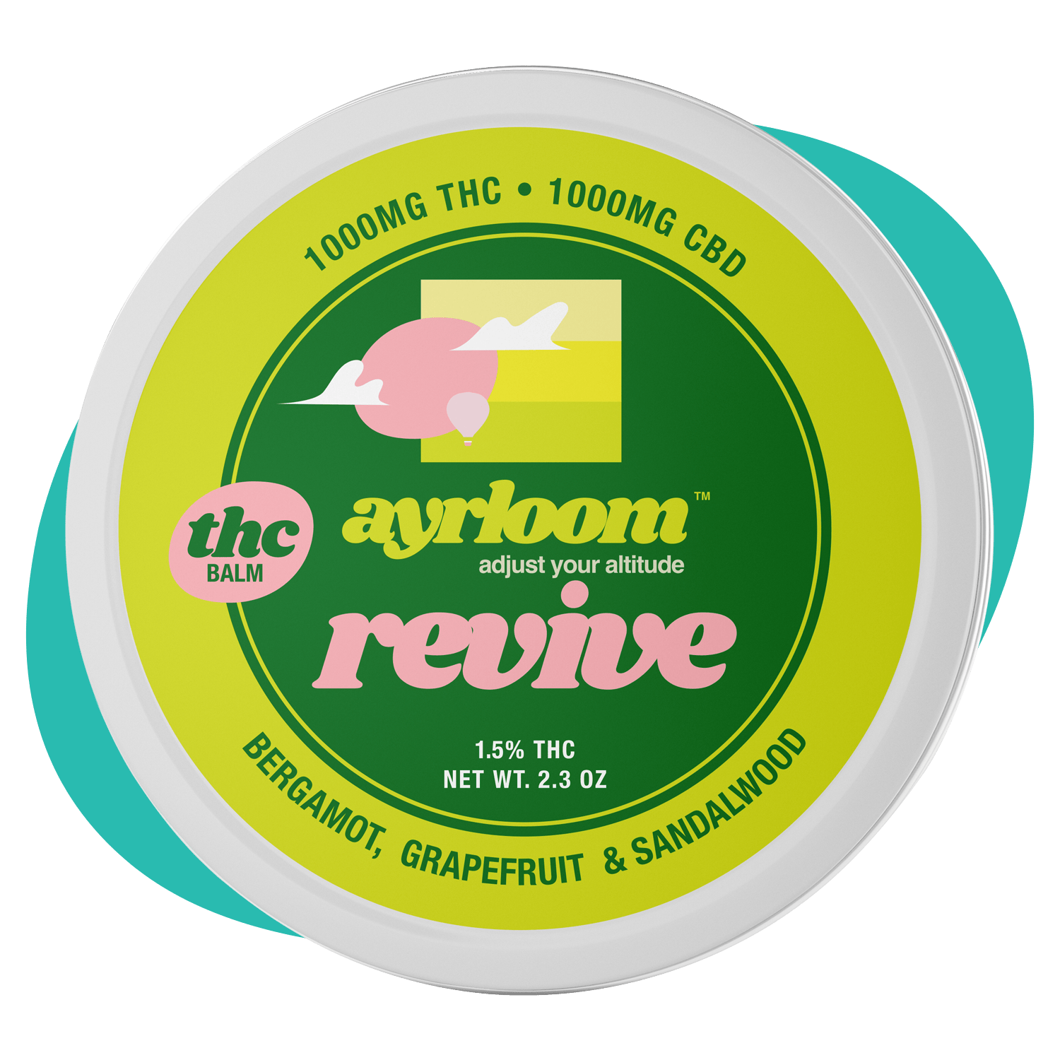 ayrloom - ayrloom | Revive 1:1 Topical | 1000MG THC : 1000MG CBD - 1