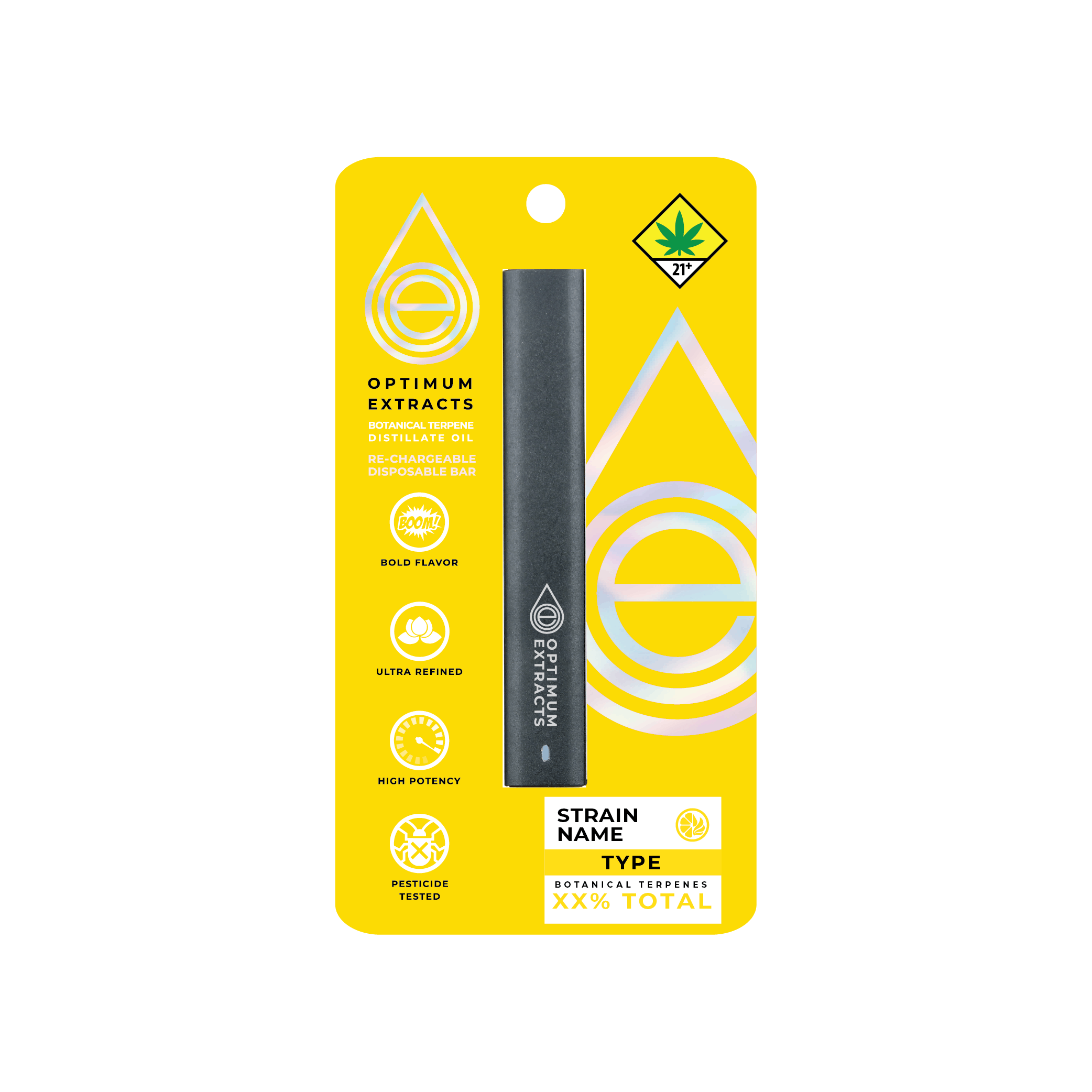 Optimum Extracts - Tropical Pineapple (1000mg) | 1g Disposable - 1