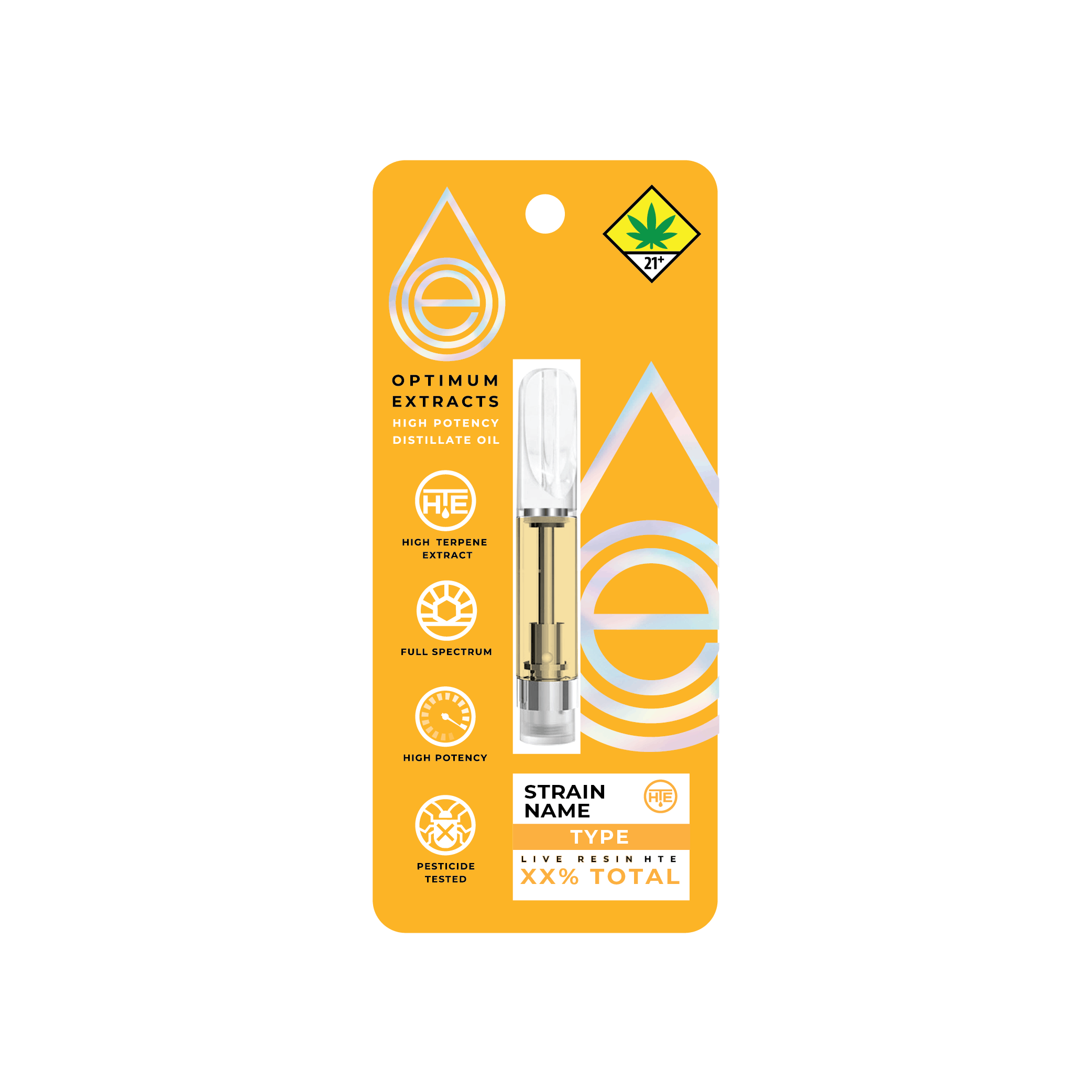 Optimum Extracts - Green Crack | 1g Cartridge - 1
