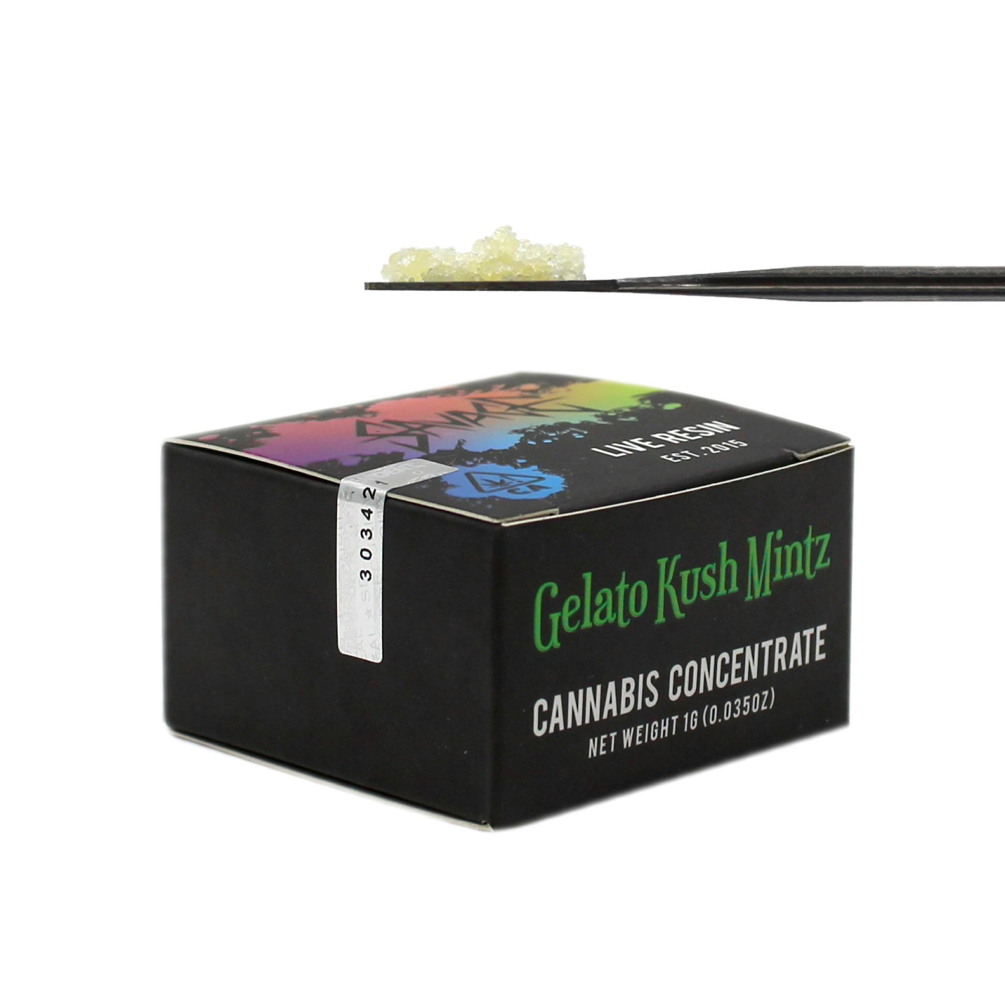 SAVAGE Gelato Kush Mintz 1g Live Resin Diamonds Weedmaps