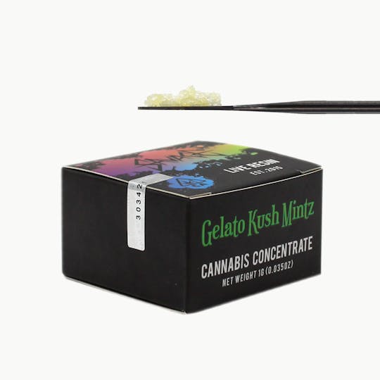 SAVAGE - Gelato Kush Mintz 1g Live Resin Badder - 1