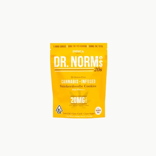 Dr. Norm's - Gluten-Free Snickerdoodle 20mg Cookies - INDICA - 1