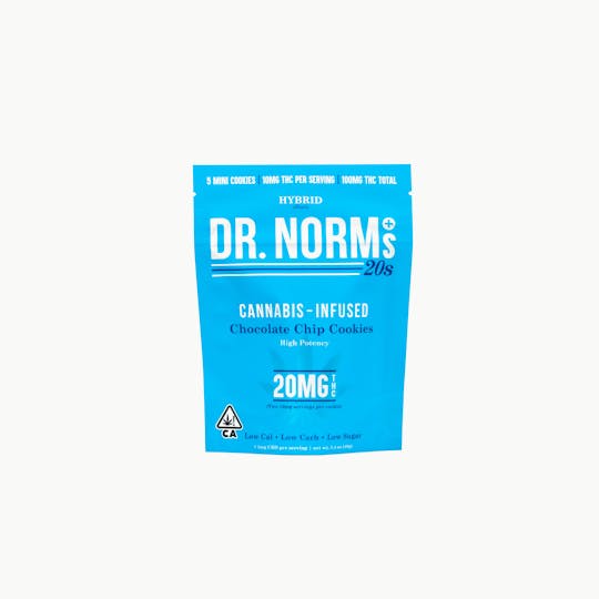 Dr. Norm's - Chocolate Chip 20mg Cookies - HYBRID - 1
