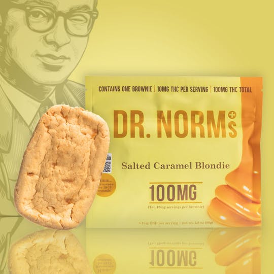 Dr. Norm's - Salted Caramel 100mg Blondie - 1