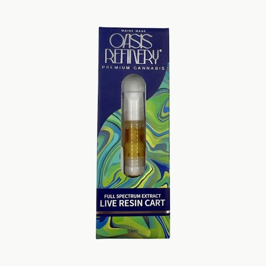 Indico - Citrus Sap 0.5g Live Resin Cartridge - Oasis Refinery - 1