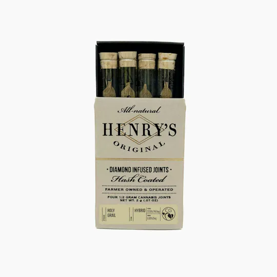 Henry's Original - Henry's Original | Holy Grail | Infused Joints | 0.5g each | 4pk - 1