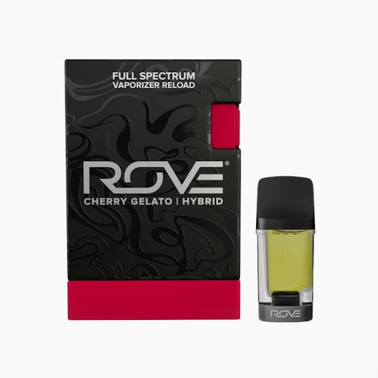 ROVE - Cherry Gelato | Melted Diamond Live Resin Vaporizer | 1.0g (Reload) - 1