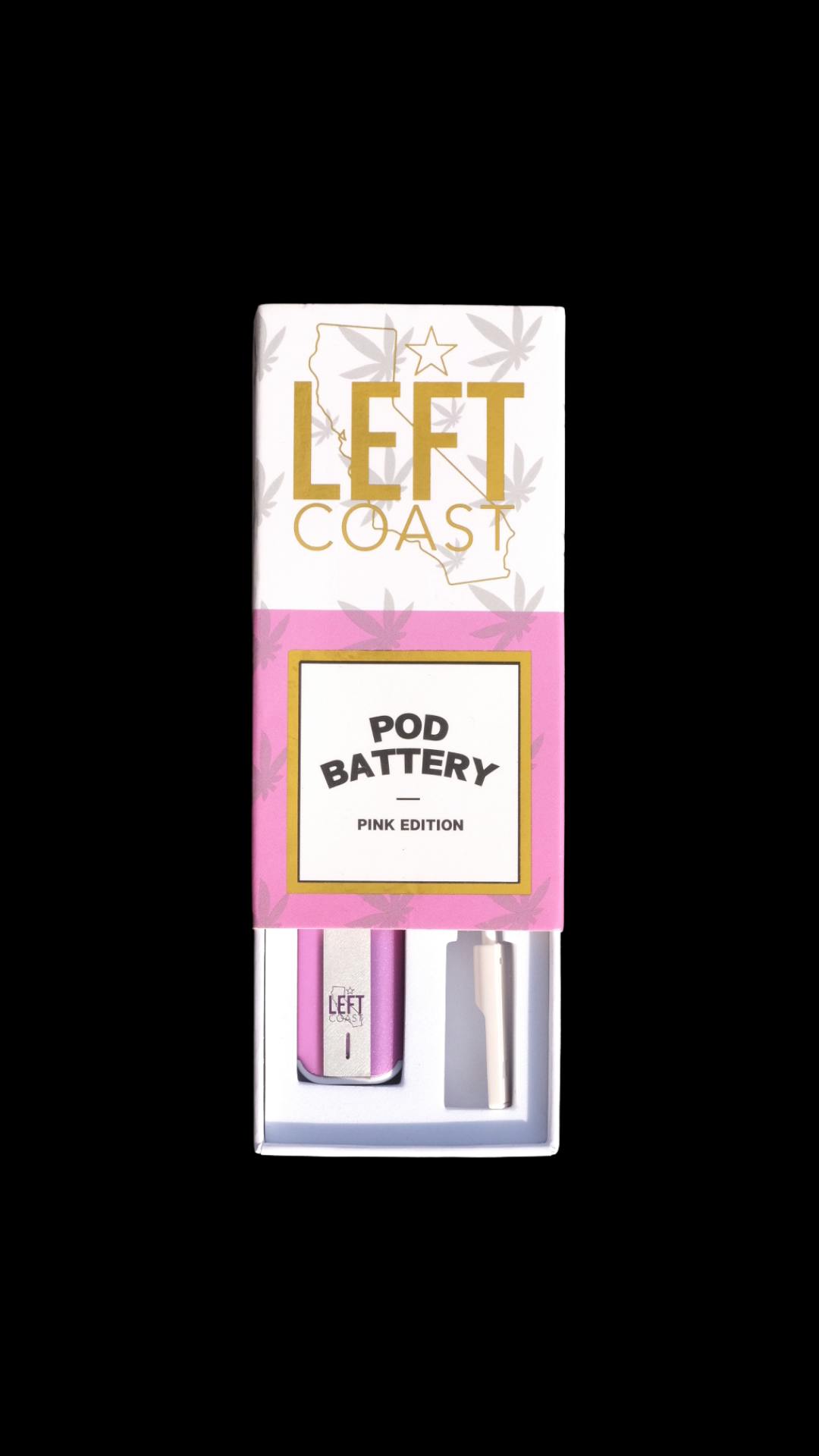 LEFT COAST - Pink Pod Battery - 1