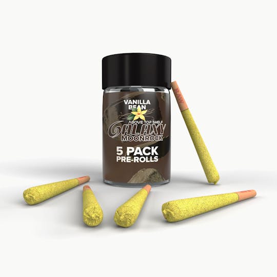 Galaxy - Vanilla Bean Moonrock Infused 5 pack Preroll - 1