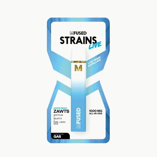 MFused - Zawts - STRAINS Live Resin Disposable - 1