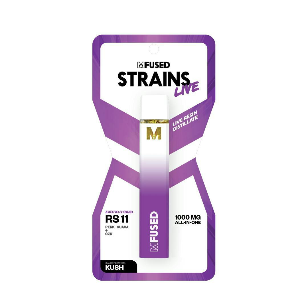 MFused - RS 11 - STRAINS Live Resin Disposable - 1