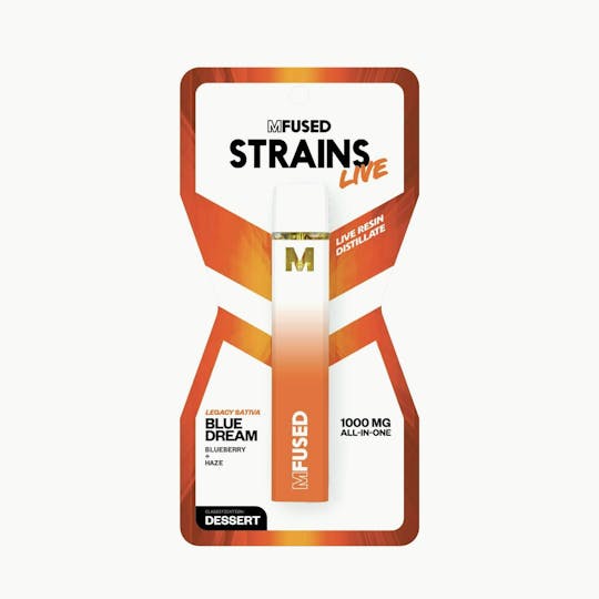 MFused - Blue Dream - STRAINS Live Resin Disposable - 1