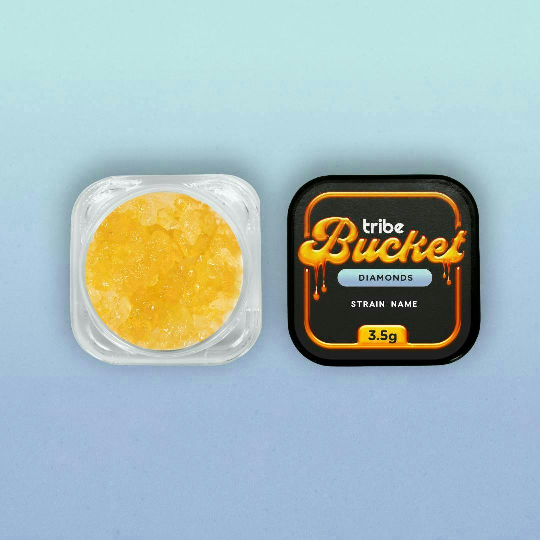 Tribe - Tribe | Garlic Budder | Live Diamonds & Terps Bucket | 3.5g - 1