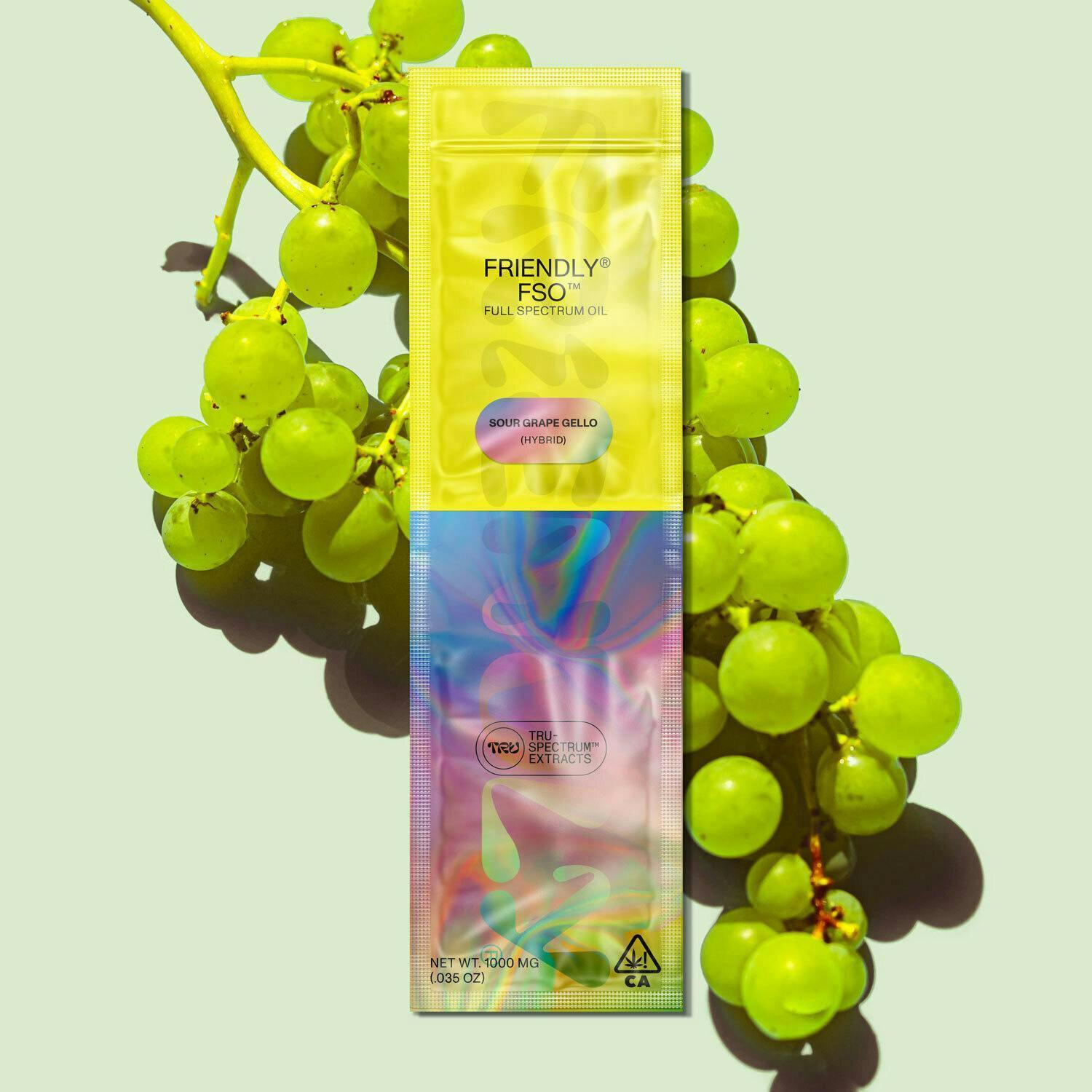Friendly Brand - Friendly Brand | FSO Applicator | Sour Grape Gello | Extract Oils | 1g - 1