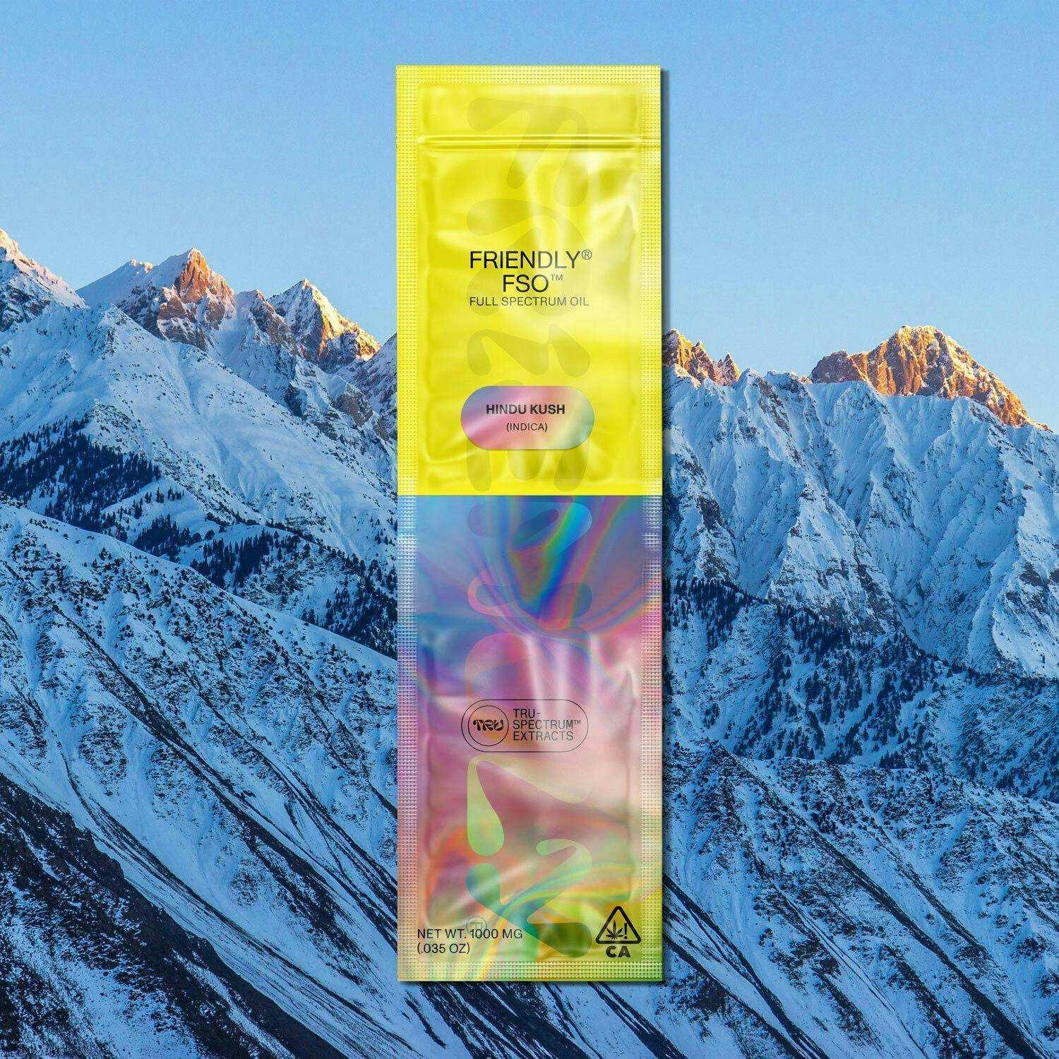 Friendly Brand - Friendly Brand | FSO Applicator | Hindu Kush | Extract Oils | 1g - 1