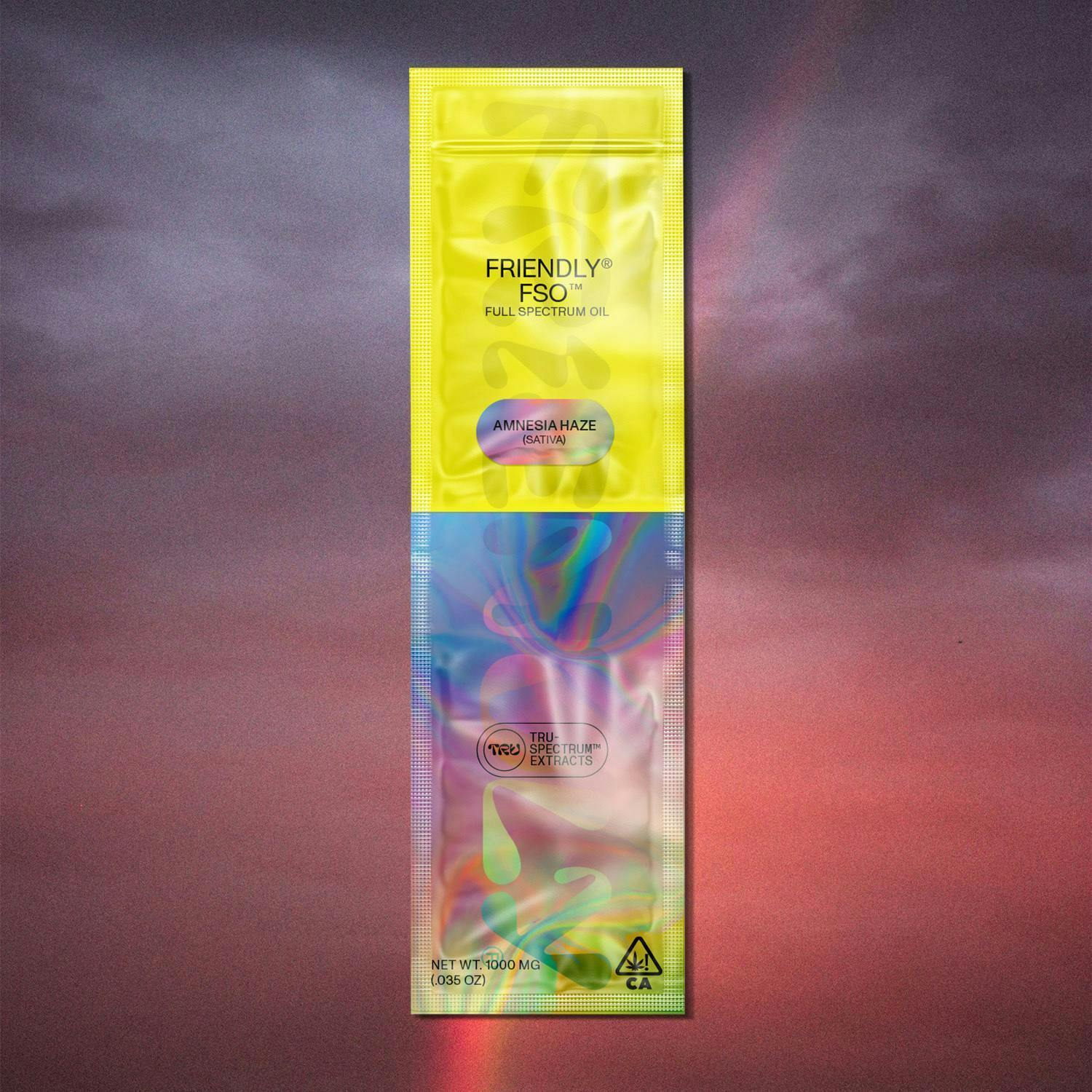 Friendly Brand - Friendly Brand | FSO Applicator | Amnesia Haze | Extract Oils | 1g - 1