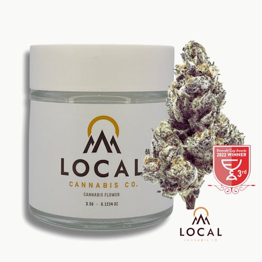 Local Cannabis Company - Local 3.5g Flower - Ice Cream Cake - 1