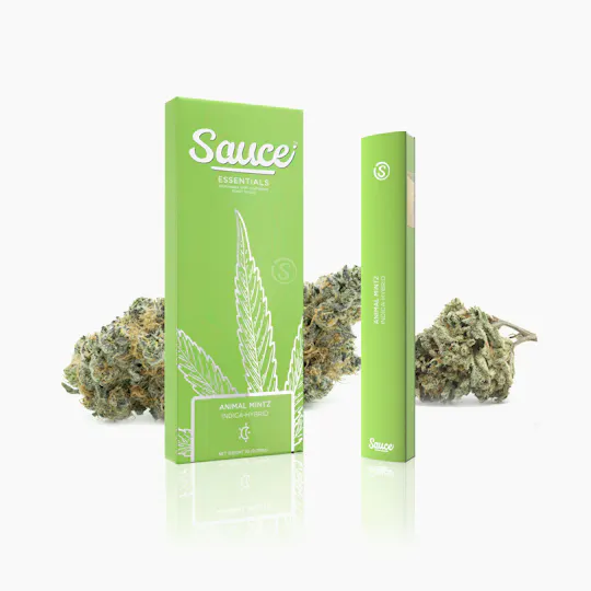 Sauce. - Sauce | Essentials | Animal Mintz | Live Resin Disposable | 1g - 1