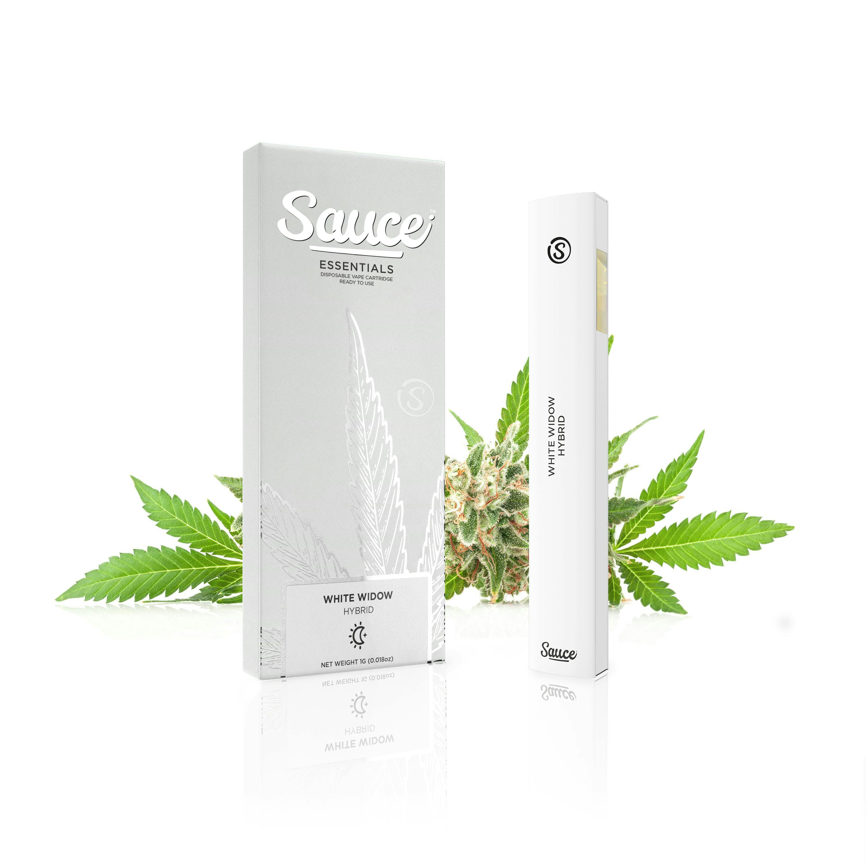 Sauce. - Sauce | Essentials | White Widow | Live Resin Disposable | 1g - 1
