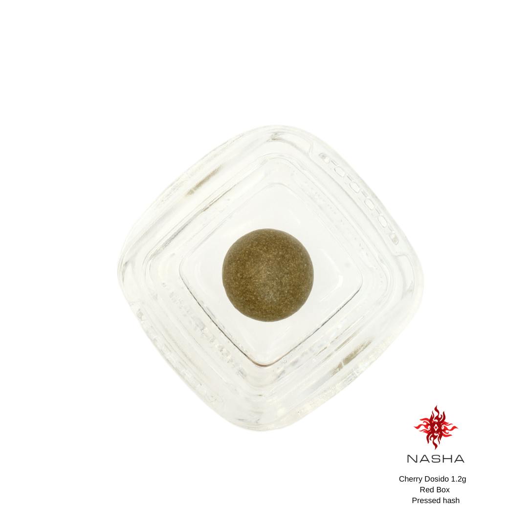 NASHA - Cherry Dosido 1.2g Red Pressed Hash (Clear Water Farms) - 1