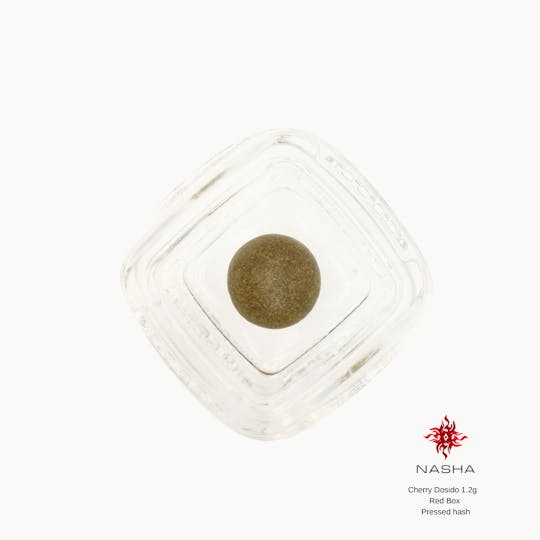 NASHA - Cherry Dosido 1.2g Red Pressed Hash (Clear Water Farms) - 1