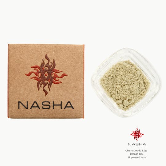 NASHA - Cherry Dosido 1.2g Orange Unpressed Hash (Clear Water Farms) - 1