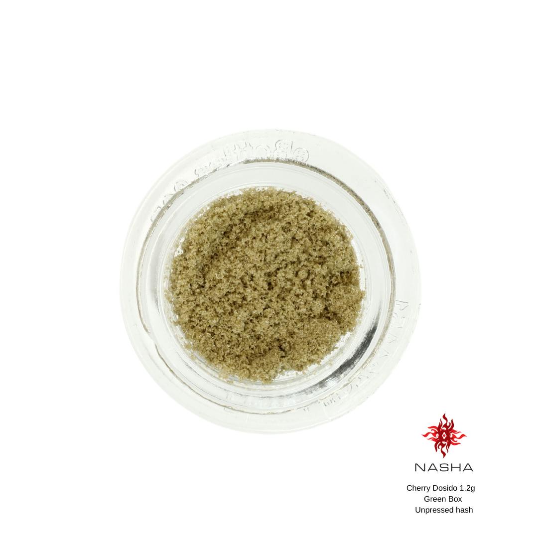 NASHA - Cherry Dosido 1.2g Green Unpressed Hash (Clear Water Farms) - 1