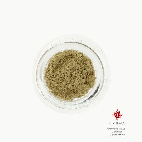NASHA - Cherry Dosido 1.2g Green Unpressed Hash (Clear Water Farms) - 1