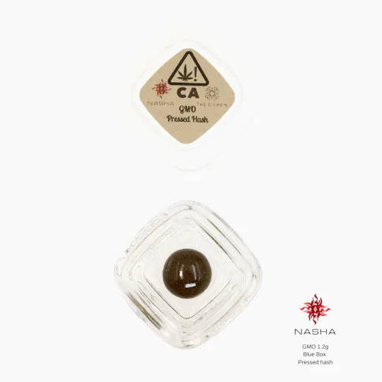 NASHA - GMO 1.2g Blue Pressed Hash (G Farm) - 1