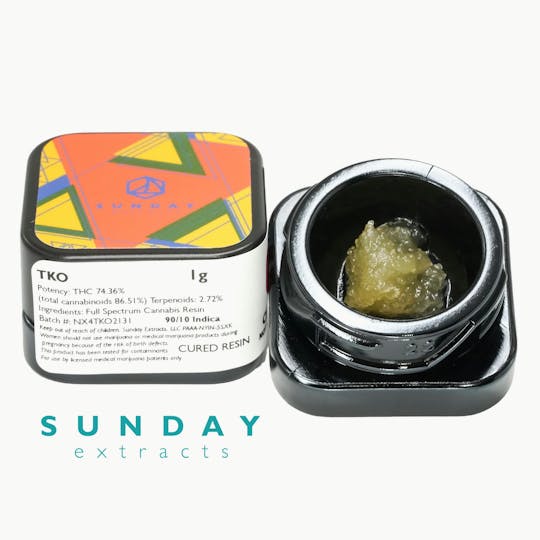 Sunday Extracts - 1g Concentrate TKO - 1