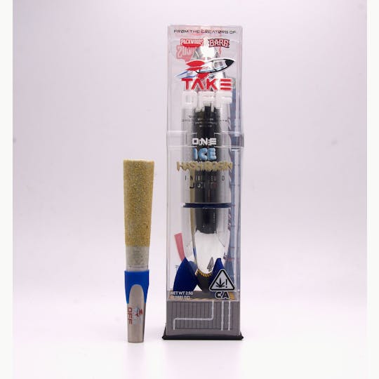 BAREWOODS - Take Off-Ice Water Hash Rosin Infused-Blackberry Mochi - 1